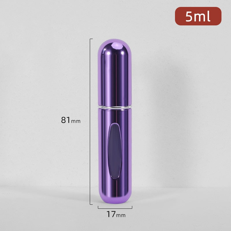 FitFrasco portátil para perfume-KIT 3 Porta Perfume Recarregável